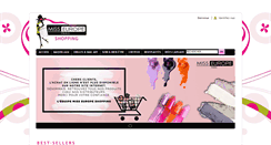 Desktop Screenshot of misseuropeshopping.com